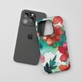 thumbnail image 3 of Floral Design For All iPhone Series Tough Phone Case Watercolor, 3 of 7