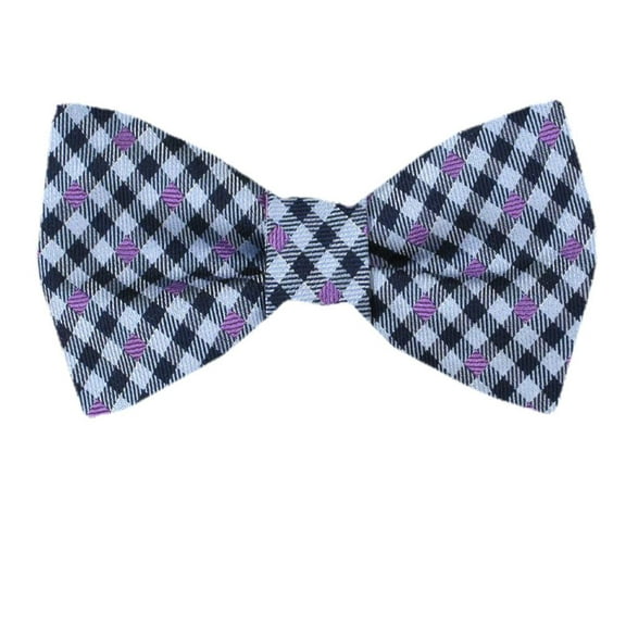 FBTZ-1169-Silk Mens Designer Fashion Self Tie Bow Tie