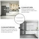 thumbnail image 4 of 2 juegos de estantes para artículos diversos de baño, estantes para condimentos sin clavos para cocina, suministros de baño, 4 of 7