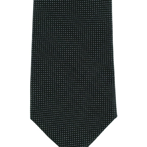 Club Room Mens Nonsolid Self-tied Necktie, Black, One Size
