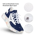 thumbnail image 3 of Martini Cocktail Glass Walking Shoes for Men Woman Lightweight Tennis Fashion Elastic Sports Shoes Cushion Basketball Shoes, 3 of 7