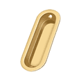 thumbnail image 2 of Deltana FP223CR003 Flush Pull; Oblong; 3-1/2" x 11/4" x 5/16"; Lifetime Brass Finish, 2 of 2