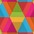 thumbnail image 6 of Circular Elastic Edge Fitting Tablecloth Geometric Retro Colors Art Round Outdoor Holiday Tablecloth for Birthday Decoration Geometric Decor Fits&nbsp;Round&nbsp;Tables Multi, 6 of 8