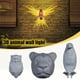 thumbnail image 3 of Luz de pared 3D de búho, águila, León, estatua, luces nocturnas, candelabros de animales, decoraciones modernas para el hogar, dormitorio, regalos de navidad, 3 of 4
