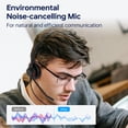 thumbnail image 6 of Blucalm Noise Cancelling Headset with Microphone for Work, Wired Computer Headset for PC/Laptop, Call Center, Work from Home, Teams, 6 of 10