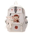 thumbnail image 2 of Genshin Impact Backpack Anime Cosplay Students School Bag Klee Cartoon Bookbag Laptop Travel Rucksack Outdoor Boys Girls Gifts, 2 of 4