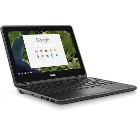 Refurbished Dell 2NN30 Chromebook 11 3180 11.6-inch Traditional Laptop (Black), 16 GB Storage