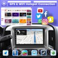 thumbnail image 4 of Stéréo de Voiture Android 11 10.1 Pouces pour Chevrolet Silverado, 4 of 7