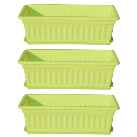 dianhelloya Flowerpot Fade-less Anti-sun Thicken Eco-friendly Drain Planter Plant Accessories