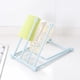 thumbnail image 2 of Toallero plegable para cocina y baño, organizador multifuncional que ahorra espacio, sostiene toallas, paños y toallas, estante de almacenamiento con base antideslizante para el hogar., 2 of 5