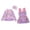 Purple, variant on Shadoumai Girls' Swimsuit Swimsuit Two Piece Long Sleeved Swimsuit (2 12 Years)