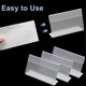 thumbnail image 4 of 30pcs Price Display Holder L Shape Clear Acrylic Price Card Tag Acrylic Sign Display Holder Display Stands Small Price Name Card Tag for Shopping Mall, 4 of 4