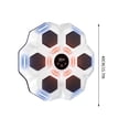 thumbnail image 2 of WEGFTDUOP Smart Music Boxing Electronic Wall Targets ABS Material 6-Target Bluetooth Audio LED Display Adjustable Height No-Drill Home Family Fitness Response Speed Training Equipment, 2 of 8