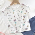thumbnail image 5 of UAYOTSE Toddler Baby Boy Summer Outfit Funny Letter T-Shirts Top Shorts Set Infant Boy Summer Clothes 6 12 18 Months 2T 3T,Sizes 3-4 Years, 5 of 6