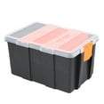 thumbnail image 4 of F-156D Portable Plastic Tool Parts Box Suitcase Electrician Tool Box, 4 of 7