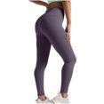 thumbnail image 2 of Yoga Leggings for Women Workout Pants Women Women'S Long Solid Color Hip Lift Fitness High Waist Elastic Exercise Yoga Pants Gift for Her S-3XL, 2 of 6