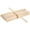 5.5" Medium Wood Sticks, variant on Beauticom 100 pcs 4.5" Flat Wood Sticks Spatula Applicator for Facial and Body Wax Removal