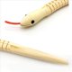 thumbnail image 2 of 20Pcs 12 pulgadas de arte de juguete de de modelo animal de serpiente de madera flexible de articulación de serpiente de torsión de madera incompleta, 2 of 5