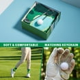 thumbnail image 3 of Golf Gift Set Novelty Socks with Club & Ball Keyring, 3 of 6