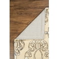 thumbnail image 3 of Linon Aspire Cameo Hand Tufted Wool 5'x8' Rug in Cream, 3 of 6