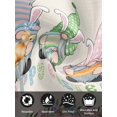 thumbnail image 7 of Easter Cloth Napkins Set of 8 Reusable Dinner Napkins, Country Gnomes Rabbit Colorful Eggs Flowers Treill Cocktail Napkin Washable Table Napkins for Wedding/Holiday Party/Baby Shower 20"x20", 7 of 7