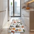 thumbnail image 4 of Brown Mushroom Bug White Pattern Kitchen Rug Mat,Kitchen Runner Rugs Non Skid Washable,Decorative Kitchen Floor Mats for Kitchen,Sink,Laundry,17"x47.2", 4 of 7