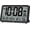 Black, variant on Auto Set Digital Wall Clock Battery Operated, Desk Clocks with Temperature, Humidity and Date, Large Display Digital Calendar Alarm Clock for Elderly, Bedroom, Office, 8 Time Zone, Auto DST.