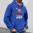 thumbnail image 1 of Fiudx Sudadera Capuchino y Estampado Navideño para Hombre, Ligera, Deportiva, con Cuello Curvo, Ideal para Gimnasio y Ciclismo, Estilo de Vida Activo, Transpirable., 1 of 4