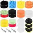 thumbnail image 1 of 29Pcs Car Polishing Pad Kit 3inch Washable Buffing Polishing Pads Sponge Polishing Pads Reusable Wool Fiber Polishing Pad Car Detailing Drill Waxing Polishing Kit for Car, 1 of 10