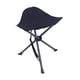 thumbnail image 3 of Taburete de camping plegable con trípode, taburete compacto para cazar, con correa para el hombro, para caminar, acampar, hacer senderismo, picnic al Negro, 3 of 8