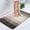 Khaki, variant on Super Absorbent Flocked Microfiber Bath Mat Non Slip Rubber Backing Soft Floor Rug for Bathroom Kitchen Laundry Room Washable Runner Carpet