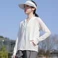 thumbnail image 2 of Camisa con bloqueador solar, Ropa de protección solar UV Chaqueta protectora solar Ropa de protección solar Rendimiento confiable, 2 of 5