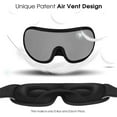 thumbnail image 5 of 3d Sleep Mask 2 Pack,eye Mask For Sleeping 3d Contoured Sleeping Mask Blackout Out Light - Blindfold Airplane With Ear Plugs, Night Masks With Travel, 5 of 5
