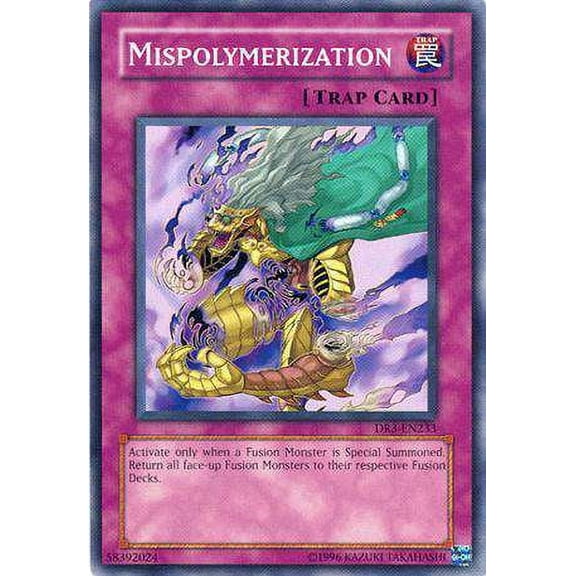 YuGiOh Dark Revelation 3 Common Mispolymerization DR3-EN233