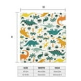 thumbnail image 5 of Balery Dinosaurs and Tropical Leaves Mailbox Cover - Standard Size-21x18 in, 5 of 9