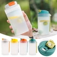 thumbnail image 2 of Eguiwyn Portable Protein Shaker Bottle for Gym Workout, Meal Replacement & Smoothie Mixing, Leak-Proof Fitness Water Bottle, Green, 2 of 6