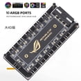 thumbnail image 2 of Hub Cable RGB Fan ARGB Splitter Adapter Accesorio de computadora (Grande 4PIN) JShteea El nuevo, 2 of 8