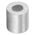 thumbnail image 4 of Unique Bargains 2.3mm Steel Wire Rope Aluminum Ferrules Sleeves Silver Tone,25 Pcs, 4 of 4