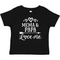 thumbnail image 3 of Inktastic Mema and Papa Love Me Boys or Girls Baby T-Shirt, 3 of 5