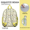 thumbnail image 5 of Artistic Unicorn Backpack for Student – Watercolor Illustration with Rainbow, Moon, Stars, and Dreamy Baby Unicorn Print, 5 of 6