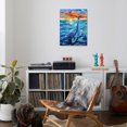 thumbnail image 4 of Art.com Ocean Friends II Stretched Canvas Print Wall Art by Carolee Vitaletti, 24" x 32", 4 of 4