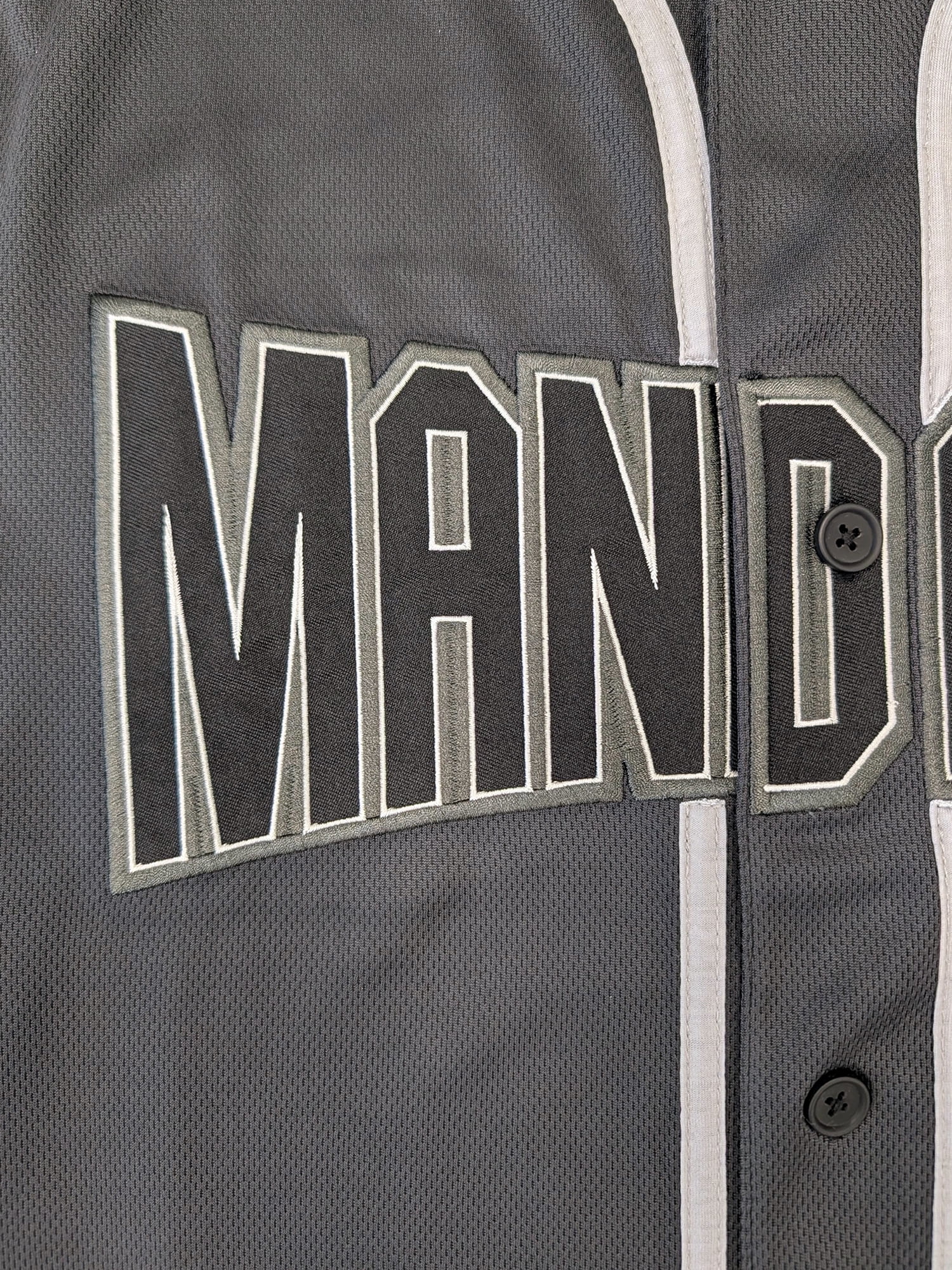 Star Wars, Men's & Big Men's Button-Up Graphic Jersey, Mandalorian, Sizes SM-3XL