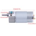 thumbnail image 3 of Motor Con Engranaje CC 1 Uds. DC12V 15W 500RPM 37GB555 Micro, 3 of 7