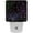 Multi-colored 1, variant on PhooArto Dark Colorful Dragonflies Pattern Plug in LED Night Light Auto Sensor Dusk to Dawn Decorative Night for Bedroom, Bathroom, Kitchen, Hallway, Stairs, Baby's Room, Energy Saving