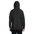 thumbnail image 2 of Team 365 TT97 Unisex Zone HydroSport Heavyweight Quarter-Zip Hooded Sweatshirt, 2 of 3