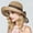 Khaki, variant on Summer Bow Ribbon Sun Hat Panama Women's Cap Bonnet Beach Straw Hats summer hats for women Women Wide Brim Ribbons Roll Up Bucket UPF 50+ Foldable Floppy Sun Hat with Strap UV Protection Summer Beach