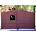 thumbnail image 2 of Row 77 Aisle BLACK Aluminum Composite Sign, 15"x18", 2 of 9