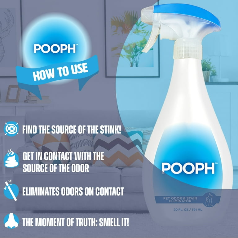 POOPH Pet Odor & Stain Eliminator Spray 20oz