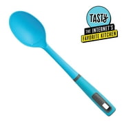 Tasty Heat Resistant Nylon Solid Basting Spoon, Tasty Blue