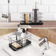 thumbnail image 5 of Portaesponjas de acero inoxidable 304. Los carritos para fregadero son muy elegantes y prácticos para ahorrar espacio en casa. El portaesponjas de cocina tiene un..., 5 of 5